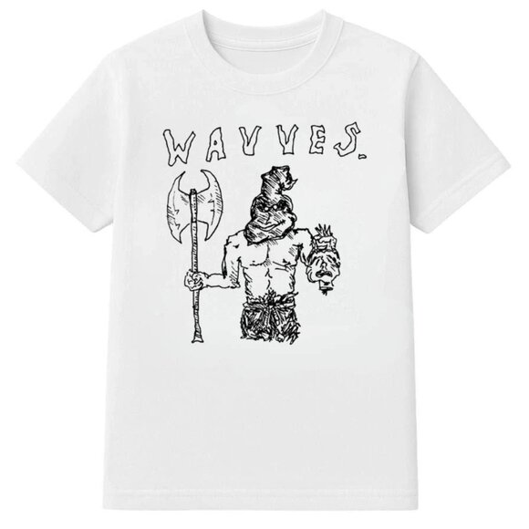 Wavves Executioner Graphic Tee Retro Indie Rock Band Streetwear Unisex Shirt 170 - Picture 1 of 5